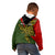 Papua New Guinea Eastern Highlands Province Kid Hoodie PNG Birds Of Paradise Polynesian Arty Style LT03 - Polynesian Pride
