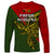 Papua New Guinea Eastern Highlands Province Long Sleeve Shirt PNG Birds Of Paradise Polynesian Arty Style LT03 - Polynesian Pride