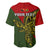 Custom Papua New Guinea Eastern Highlands Province Baseball Jersey PNG Birds Of Paradise Polynesian Arty Style LT03 - Polynesian Pride