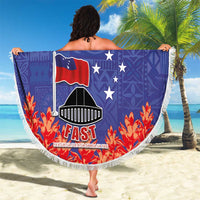 FAST Party Samoa Beach Blanket Ula Fala Teuila Polynesian Tapa Pattern