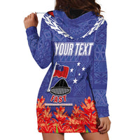 FAST Party Samoa Hoodie Dress Ula Fala Teuila Polynesian Tapa Pattern LT03 - Polynesian Pride