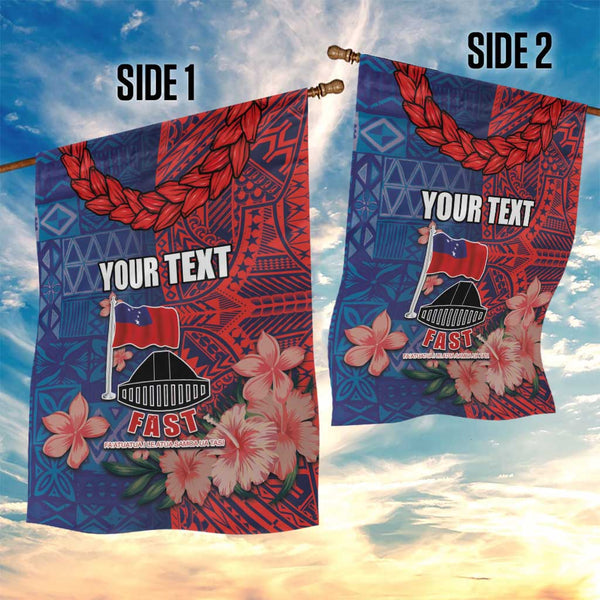 CHOGM FAST Samoa 2024 Garden Flag Samoan Tapa Tribal and Ornament ...