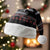 New Zealand Christmas Santa Hat Meri Kirihimete Silver Fern Knit Style Red Color - Polynesian Pride
