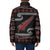 New Zealand Christmas Padded Jacket Meri Kirihimete Silver Fern Knit Style Red Color - Polynesian Pride