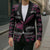 New Zealand Christmas Blazer Meri Kirihimete Silver Fern Knit Style Pink Color - Polynesian Pride