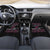 New Zealand Christmas Car Mats Meri Kirihimete Silver Fern Knit Style Pink Color - Polynesian Pride
