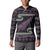 New Zealand Christmas Button Sweatshirt Meri Kirihimete Silver Fern Knit Style Purple Color - Polynesian Pride