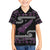 New Zealand Christmas Hawaiian Shirt Meri Kirihimete Silver Fern Knit Style Purple Color - Polynesian Pride
