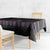New Zealand Christmas Tablecloth Meri Kirihimete Silver Fern Knit Style Purple Color - Polynesian Pride