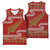 New Zealand Christmas Basketball Jersey Meri Kirihimete Silver Fern Knit Style Green Color - Polynesian Pride