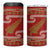 New Zealand Christmas 4 in 1 Can Cooler Tumbler Meri Kirihimete Silver Fern Knit Style Green Color - Polynesian Pride