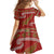 New Zealand Christmas Family Matching Long Sleeve Bodycon Dress and Hawaiian Shirt Meri Kirihimete Silver Fern Knit Style Green Color - Polynesian Pride