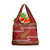 New Zealand Christmas Grocery Bag Meri Kirihimete Silver Fern Knit Style Green Color - Polynesian Pride