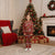 New Zealand Christmas Pajama Set Meri Kirihimete Silver Fern Knit Style Green Color - Polynesian Pride