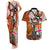 fiji-australia-rugby-couples-matching-tank-maxi-dress-and-hawaiian-shirt-kangaroo-and-palm-tree-orange-tapa-pattern-mix-aboriginal