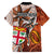 personalised-fiji-australia-rugby-family-matching-off-shoulder-maxi-dress-and-hawaiian-shirt-kangaroo-and-palm-tree-orange-tapa-pattern-mix-aboriginal