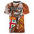 personalised-fiji-australia-rugby-women-v-neck-t-shirt-kangaroo-and-palm-tree-orange-tapa-pattern-mix-aboriginal