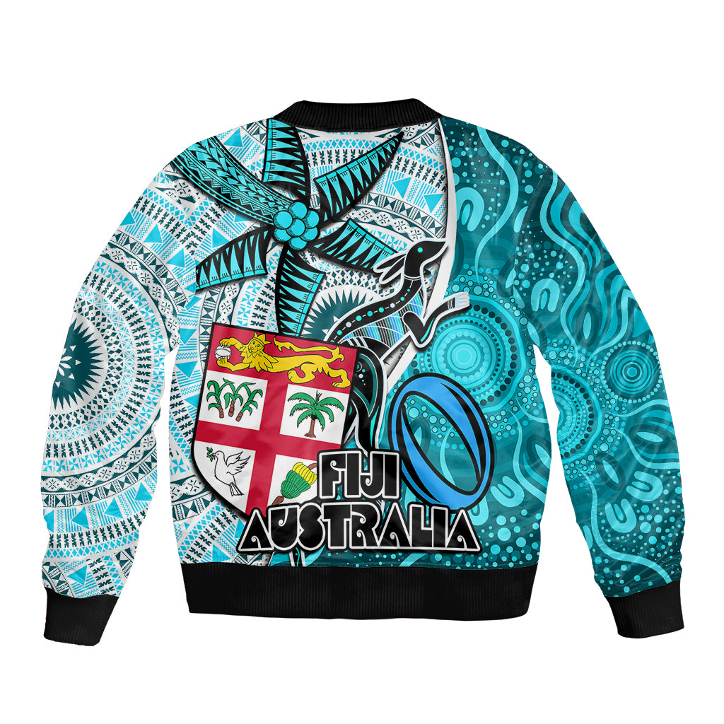fiji-australia-rugby-bomber-jacket-kangaroo-and-palm-tree-blue-tapa-pattern-mix-aboriginal