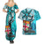fiji-australia-rugby-couples-matching-summer-maxi-dress-and-hawaiian-shirt-kangaroo-and-palm-tree-blue-tapa-pattern-mix-aboriginal