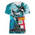 fiji-australia-rugby-women-v-neck-t-shirt-kangaroo-and-palm-tree-blue-tapa-pattern-mix-aboriginal
