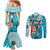 personalised-fiji-australia-rugby-couples-matching-mermaid-dress-and-long-sleeve-button-shirts-kangaroo-and-palm-tree-blue-tapa-pattern-mix-aboriginal