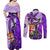fiji-australia-rugby-couples-matching-off-shoulder-maxi-dress-and-long-sleeve-button-shirts-kangaroo-and-palm-tree-purple-tapa-pattern-mix-aboriginal