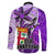 fiji-australia-rugby-family-matching-off-shoulder-maxi-dress-and-hawaiian-shirt-kangaroo-and-palm-tree-purple-tapa-pattern-mix-aboriginal
