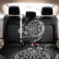 Personalised Niue Darts Masters Back Car Seat Cover Tribal Hiapo Dartboard - Polynesian Pride
