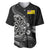 Personalised Niue Darts Masters Baseball Jersey Tribal Hiapo Dartboard - Polynesian Pride
