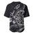 Personalised Niue Darts Masters Baseball Jersey Tribal Hiapo Dartboard - Polynesian Pride