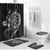 Personalised Niue Darts Masters Bathroom Set Tribal Hiapo Dartboard - Polynesian Pride