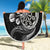 Personalised Niue Darts Masters Beach Blanket Tribal Hiapo Dartboard - Polynesian Pride
