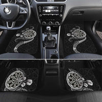 Personalised Niue Darts Masters Car Mats Tribal Hiapo Dartboard - Polynesian Pride