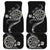 Personalised Niue Darts Masters Car Mats Tribal Hiapo Dartboard - Polynesian Pride