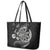 Personalised Niue Darts Masters Leather Tote Bag Tribal Hiapo Dartboard - Polynesian Pride