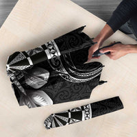 Personalised Niue Darts Masters Umbrella Tribal Hiapo Dartboard - Polynesian Pride