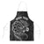 Personalised New Zealand Aotearoa Darts Masters Apron Tribal Silver Fern and Ta Moko Dartboard - Polynesian Pride