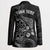 Personalised New Zealand Aotearoa Darts Masters Blazer Tribal Silver Fern and Ta Moko Dartboard - Polynesian Pride