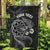 Personalised New Zealand Aotearoa Darts Masters Garden Flag Tribal Silver Fern and Ta Moko Dartboard - Polynesian Pride