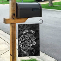 Personalised New Zealand Aotearoa Darts Masters Garden Flag Tribal Silver Fern and Ta Moko Dartboard - Polynesian Pride