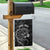 Personalised New Zealand Aotearoa Darts Masters Garden Flag Tribal Silver Fern and Ta Moko Dartboard - Polynesian Pride