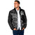 Personalised New Zealand Aotearoa Darts Masters Padded Jacket Tribal Silver Fern and Ta Moko Dartboard - Polynesian Pride