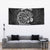 Personalised New Zealand Aotearoa Darts Masters Tapestry Tribal Silver Fern and Ta Moko Dartboard - Polynesian Pride