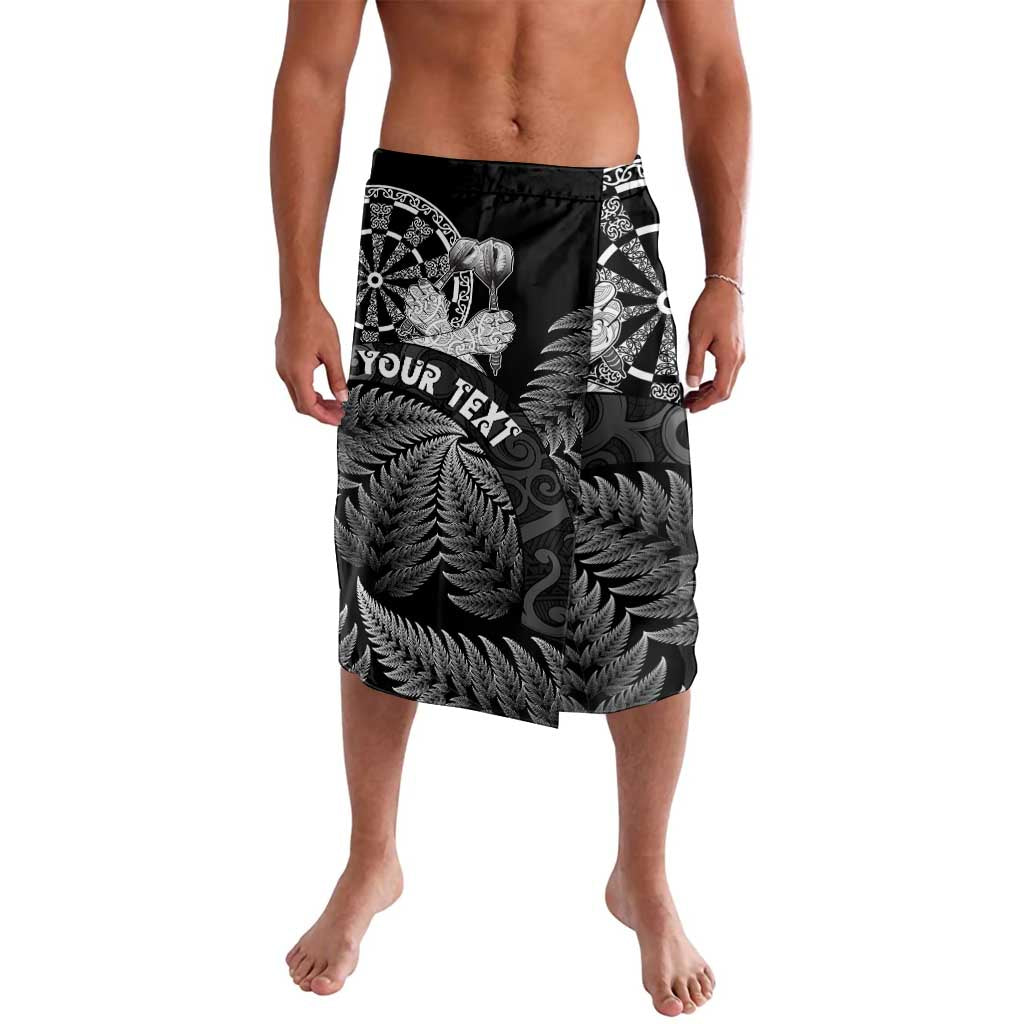 Personalised New Zealand Aotearoa Darts Masters Lavalava Silver Fern and Maori Spirit - Polynesian Pride