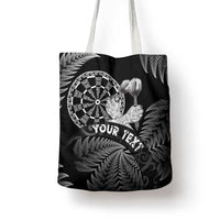 Personalised New Zealand Aotearoa Darts Masters Tote Bag Silver Fern and Maori Spirit - Polynesian Pride
