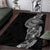 Traditional Polynesian Art Tattoos Area Rug Black Color - Polynesian Pride