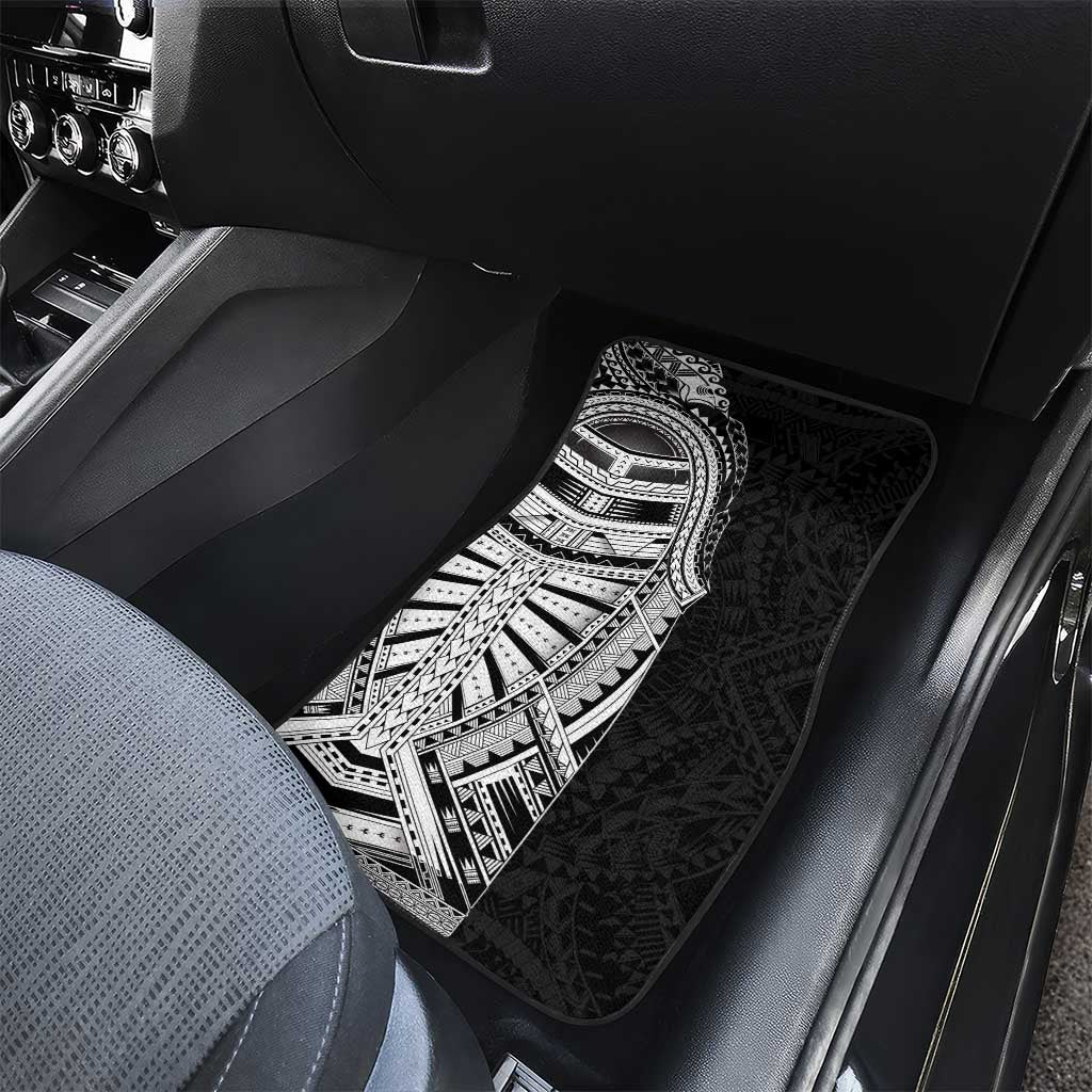 Traditional Polynesian Art Tattoos Car Mats Black Color - Polynesian Pride