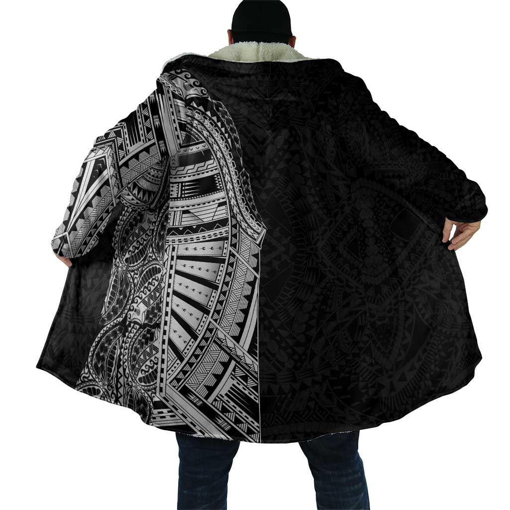 Traditional Polynesian Art Tattoos Cloak Black Color - Polynesian Pride