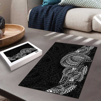 Traditional Polynesian Art Tattoos Puzzle Black Color - Polynesian Pride