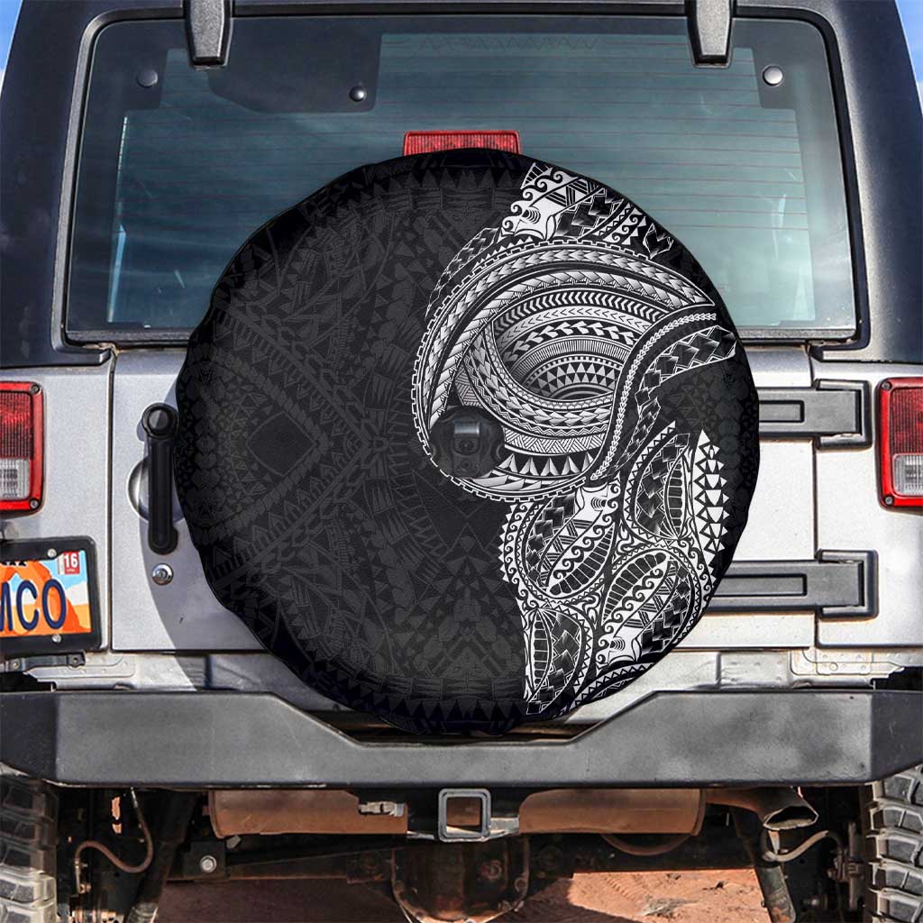 Traditional Polynesian Art Tattoos Spare Tire Cover Black Color LT03 Black - Polynesian Pride
